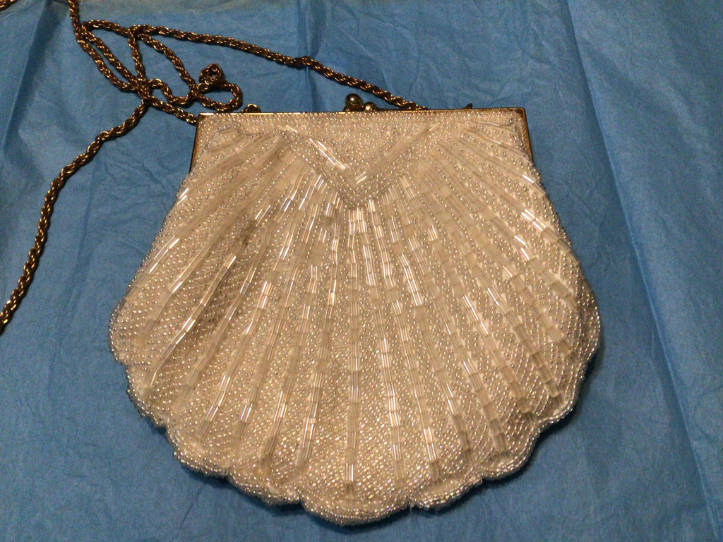 Vintage Handmade Beaded Clutch