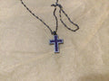 Amythst Cross Pendant