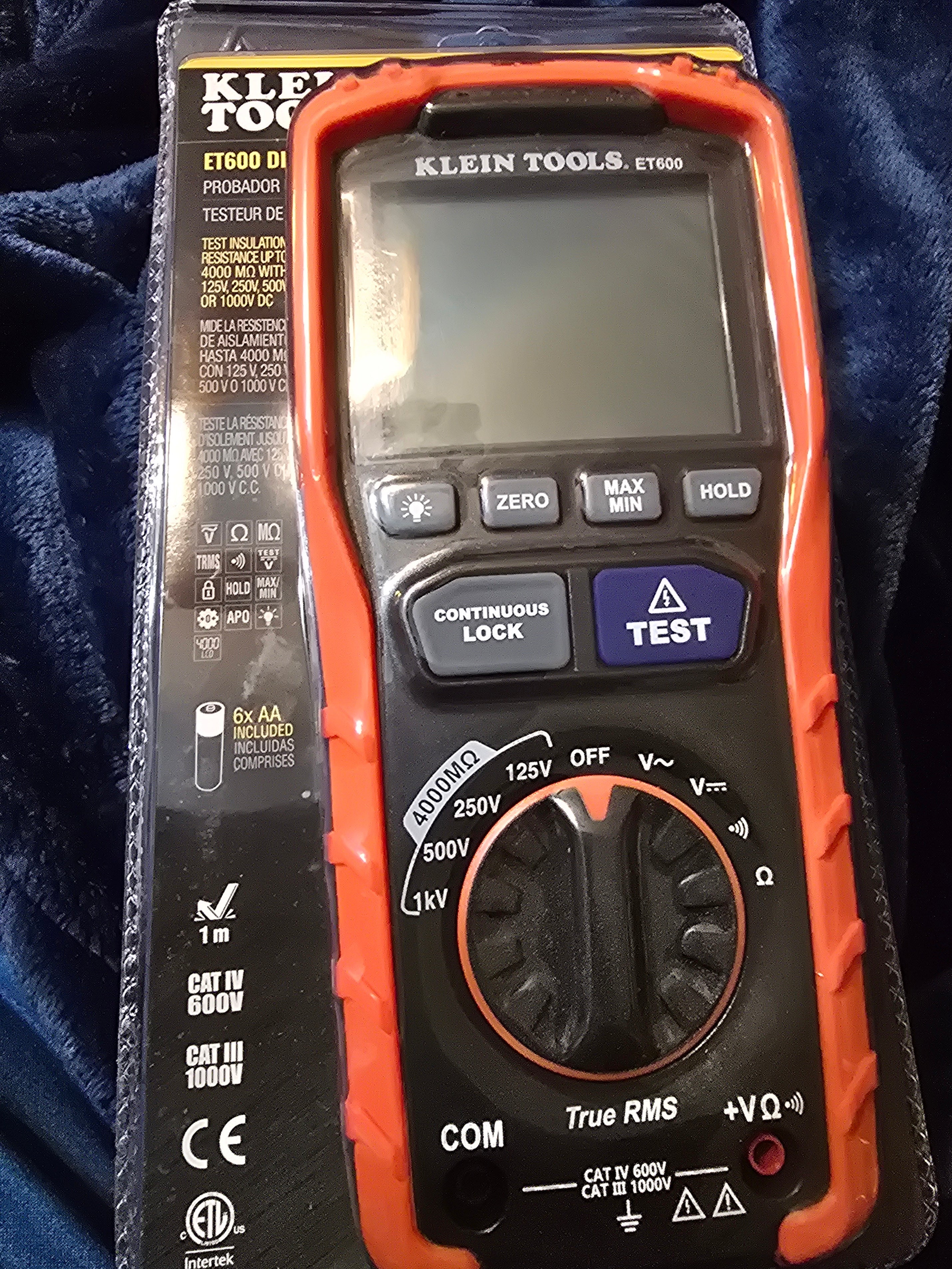 Klein ET600 Digital Tester