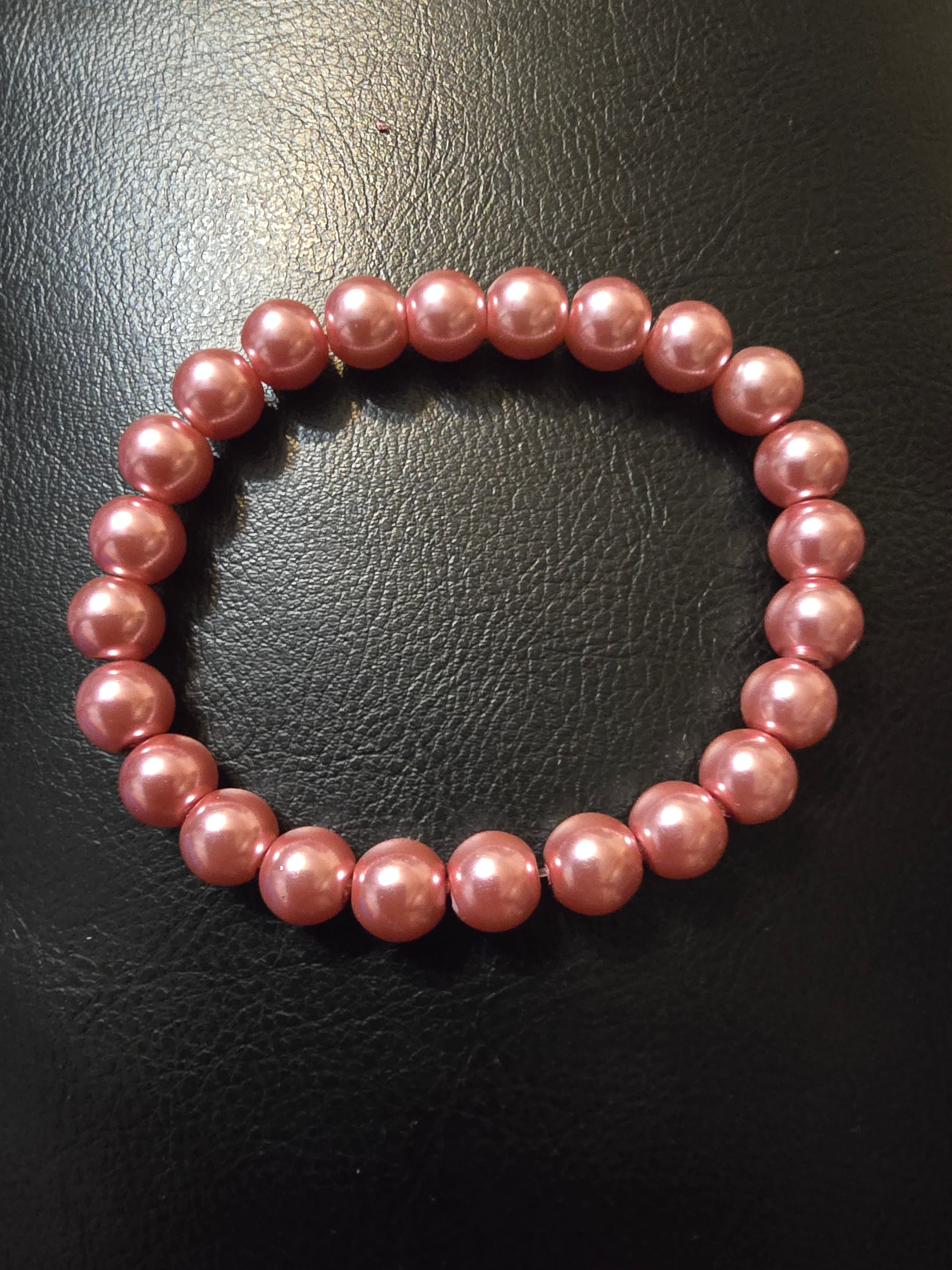 Pink Beaded Bracelet