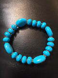 Vintage Blue Turquoise Bracelet